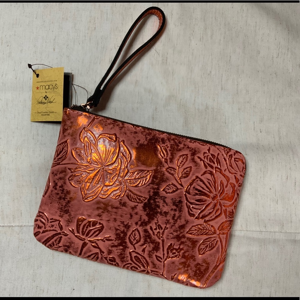 Patricia Nash Leather Clutch